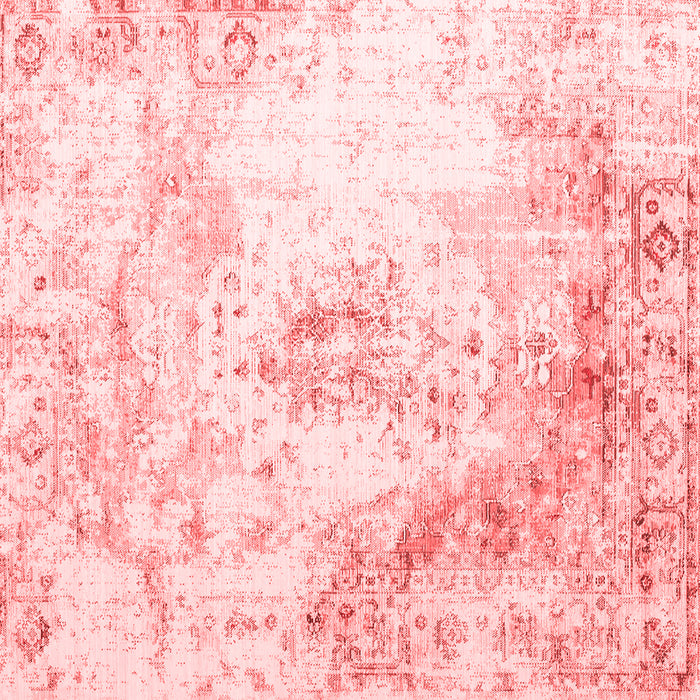 Machine Washable Abstract Red Contemporary Rug, wshcon782red