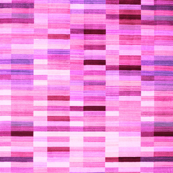 Machine Washable Abstract Pink Contemporary Rug, wshcon783pnk