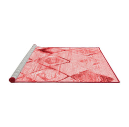 Contemporary Red Washable Rugs