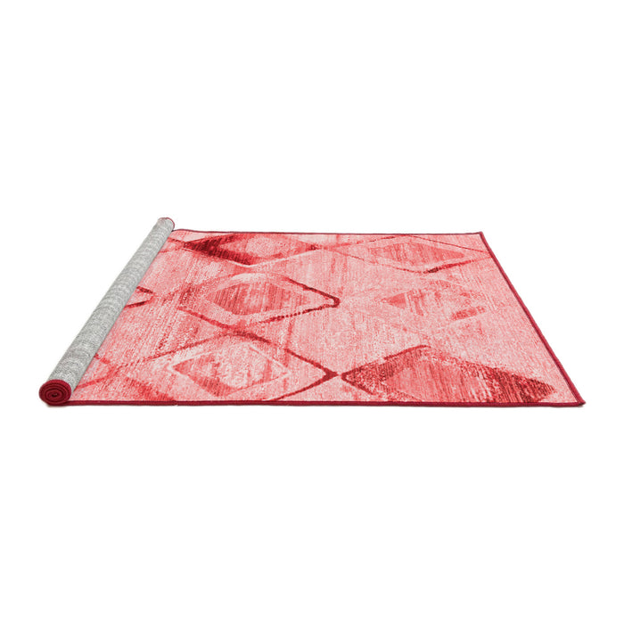 Contemporary Red Washable Rugs