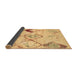 Sideview of Abstract Brown Contemporary Rug, con784brn