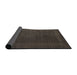 Thickness of Contemporary Mocha Brown Modern Rug, con785