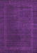 Abstract Purple Contemporary Rug, con785pur