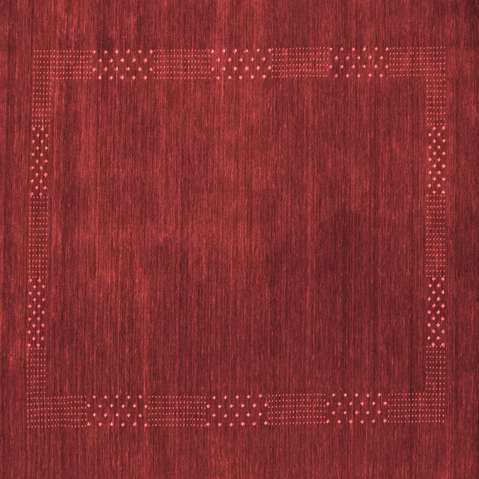 Machine Washable Abstract Red Contemporary Rug, wshcon785red
