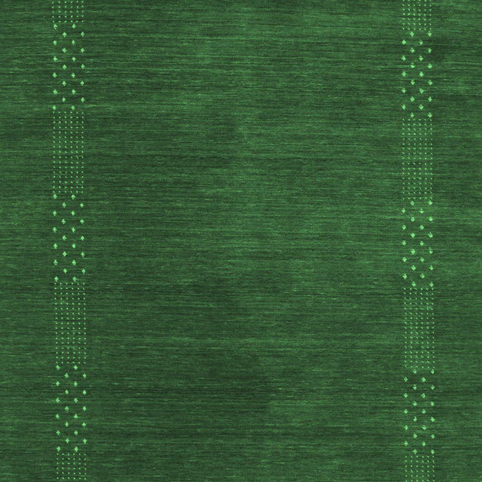 Abstract Emerald Green Contemporary Rug, con785emgrn