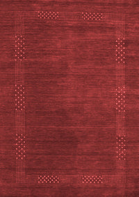 Abstract Red Contemporary Rug, con785red