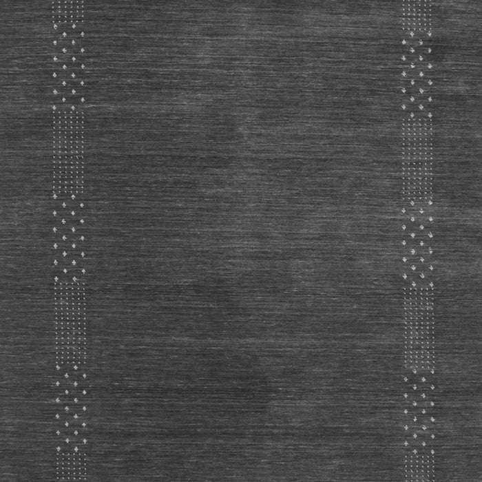Serging Thickness of Machine Washable Abstract Gray Contemporary Rug, wshcon785gry