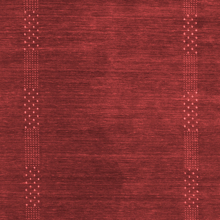 Machine Washable Abstract Red Contemporary Rug, wshcon785red