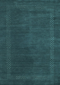 Abstract Light Blue Contemporary Rug, con785lblu