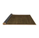 Sideview of Abstract Brown Contemporary Rug, con785brn