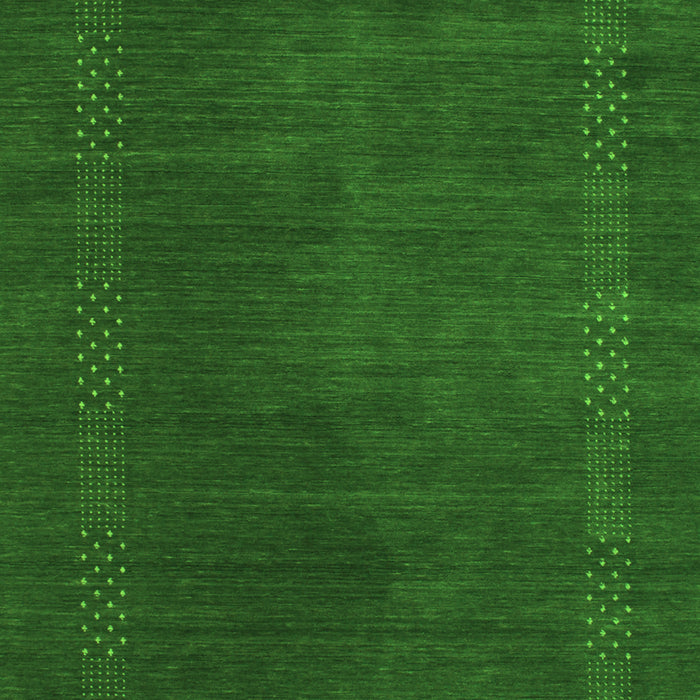 Serging Thickness of Machine Washable Abstract Green Contemporary Area Rugs, wshcon785grn