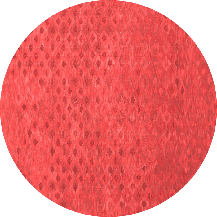 Abstract Red Contemporary Rug, con786red