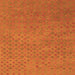 Serging Thickness of Abstract Orange Contemporary Rug, con786org