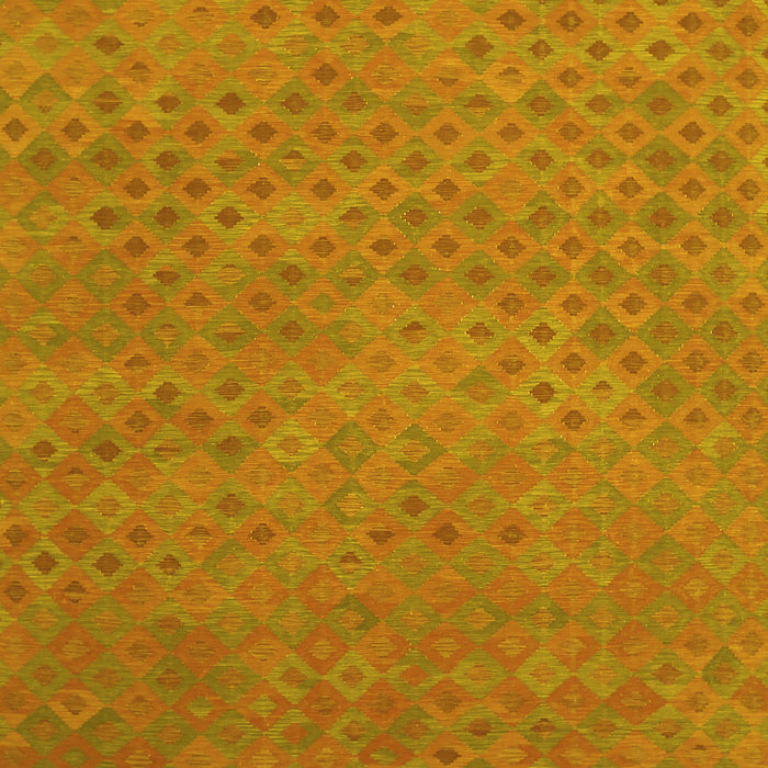 Abstract Yellow Contemporary Rug, con786yw