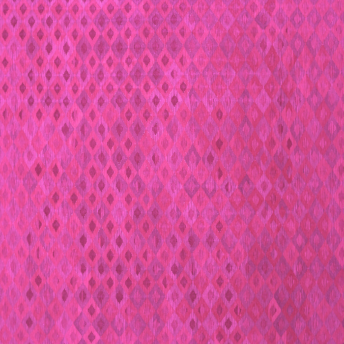 Square Machine Washable Abstract Pink Contemporary Rug, wshcon786pnk
