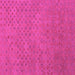 Square Machine Washable Abstract Pink Contemporary Rug, wshcon786pnk