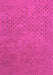 Abstract Pink Contemporary Rug, con786pnk