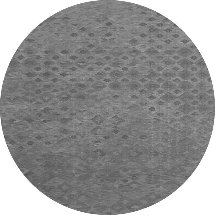 Square Abstract Gray Contemporary Rug, con786gry