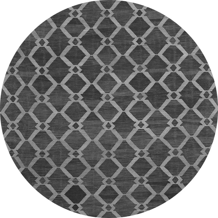 Machine Washable Abstract Gray Contemporary Rug, wshcon787gry