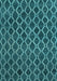 Machine Washable Abstract Light Blue Contemporary Rug, wshcon787lblu