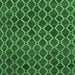 Square Abstract Emerald Green Contemporary Rug, con787emgrn