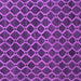 Square Machine Washable Abstract Purple Contemporary Area Rugs, wshcon787pur