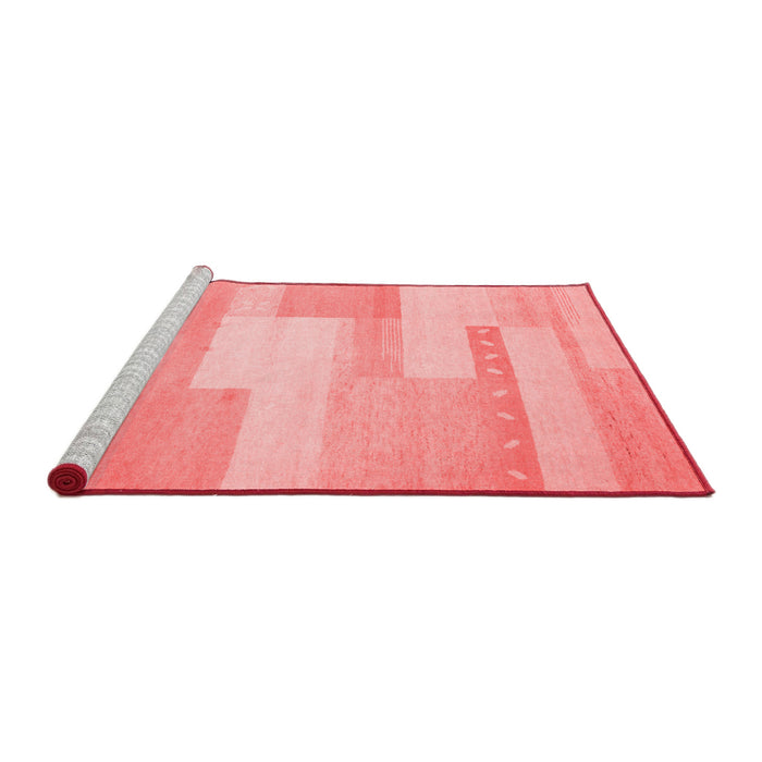Contemporary Red Washable Rugs