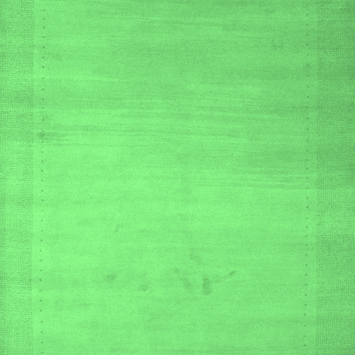 Abstract Emerald Green Contemporary Rug, con789emgrn