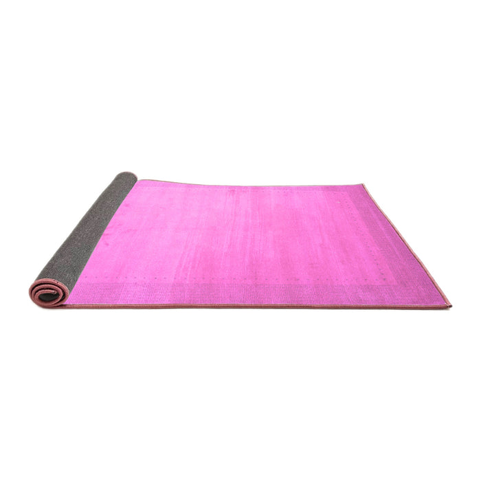 Sideview of Abstract Purple Contemporary Rug, con789pur