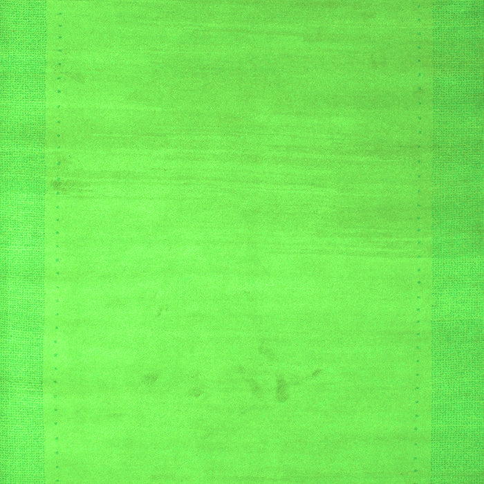 Abstract Green Contemporary Rug, con789grn