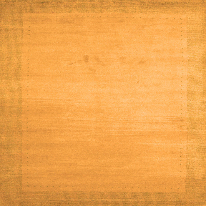 Serging Thickness of Abstract Orange Contemporary Rug, con789org