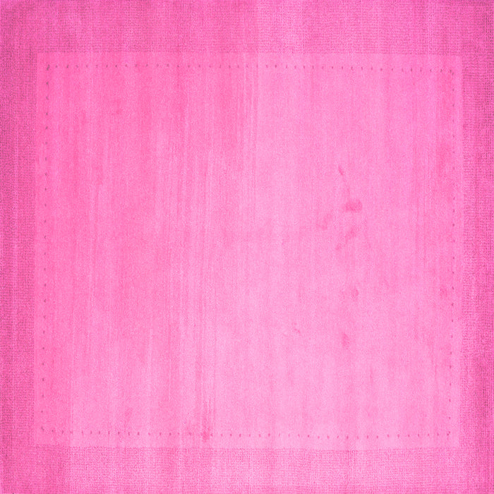 Square Abstract Pink Contemporary Rug, con789pnk