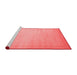 Contemporary Red Washable Rugs