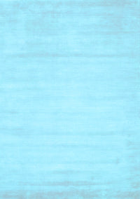 Abstract Light Blue Contemporary Rug, con78lblu