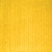 Square Solid Yellow Modern Rug, con790yw