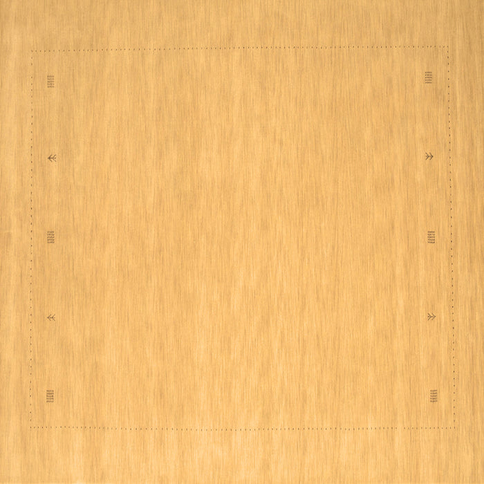 Square Machine Washable Solid Brown Modern Rug, wshcon790brn