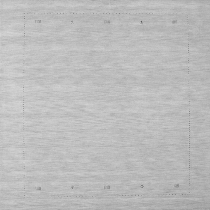 Serging Thickness of Solid Gray Modern Rug, con790gry