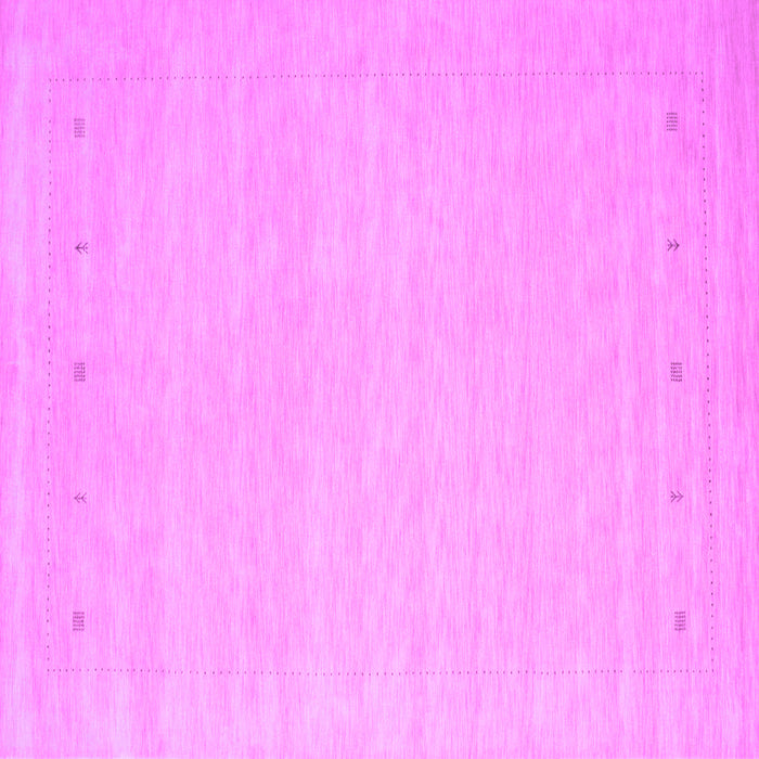 Square Solid Purple Modern Rug, con790pur