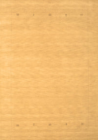 Solid Brown Modern Rug, con790brn