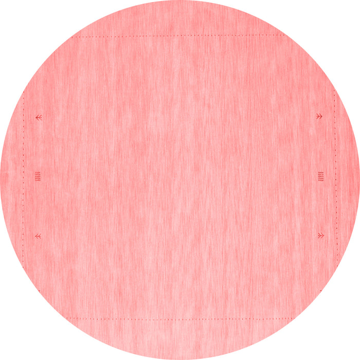 Solid Red Modern Rug, con790red