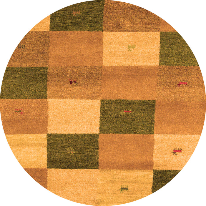 Machine Washable Abstract Orange Contemporary Area Rugs, wshcon791org