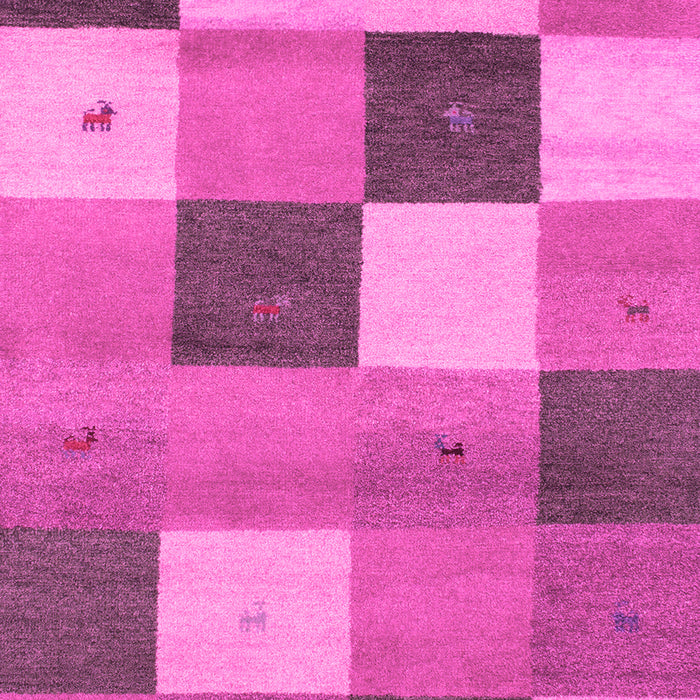 Machine Washable Abstract Pink Contemporary Rug, wshcon791pnk