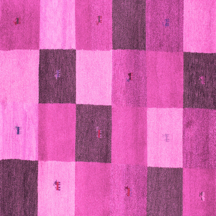 Square Abstract Pink Contemporary Rug, con791pnk