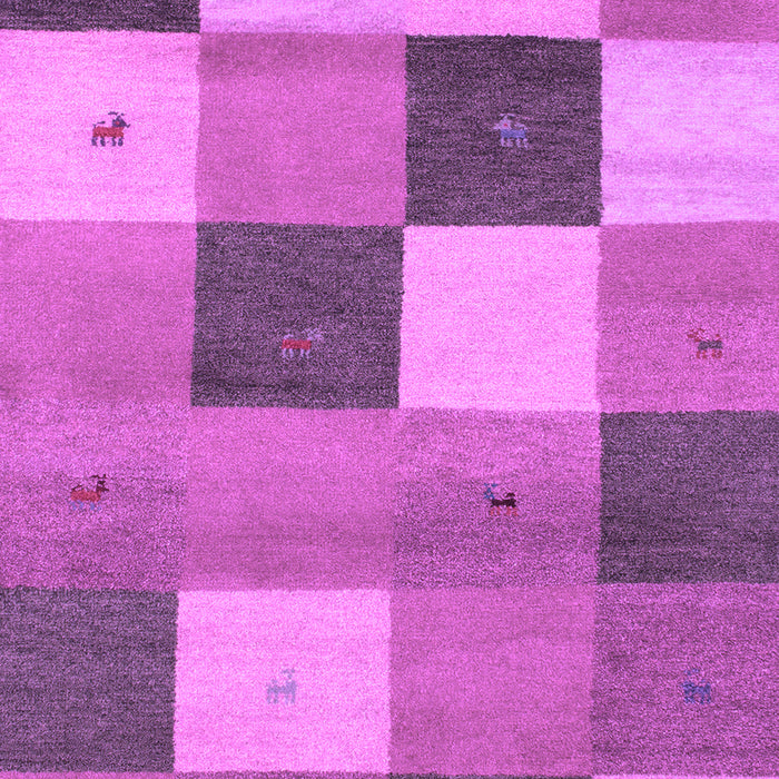 Machine Washable Abstract Purple Contemporary Area Rugs, wshcon791pur