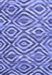 Southwestern Blue Country Rug, con792blu