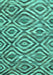 Southwestern Turquoise Country Rug, con792turq