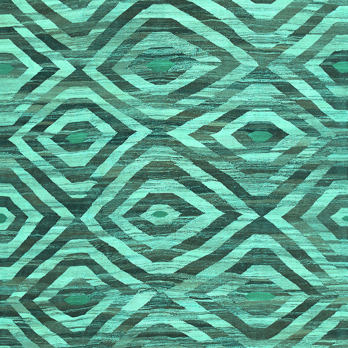 Southwestern Turquoise Country Rug, con792turq