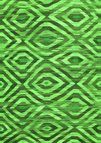 Southwestern Green Country Rug, con792grn