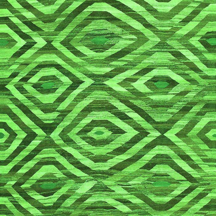 Southwestern Green Country Rug, con792grn
