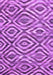 Machine Washable Southwestern Purple Country Area Rugs, wshcon792pur